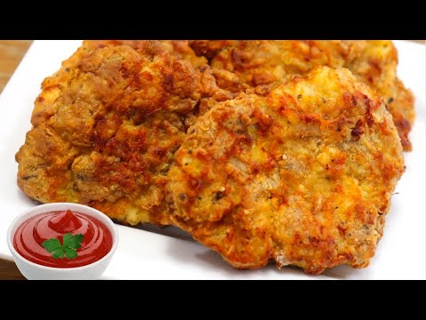 CRISPY Juicy Fried Boneless Chicken thighs in the Air Fryer | Boneless Chicken Thighs Recipe