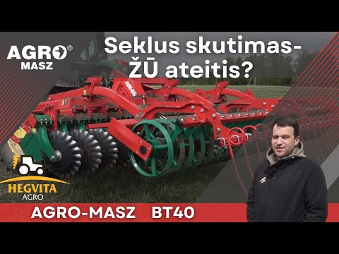 AGRO-MASZ BT40 mulčiavimo diskai, scrapers, scrubbers