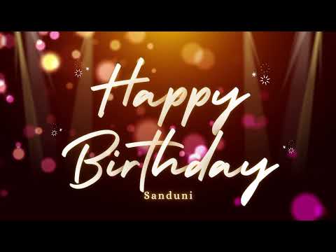Happy birthday wish #roriya #sanduni