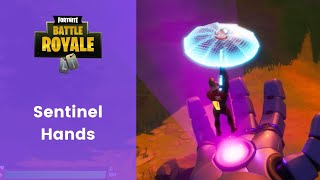 FORTNITE WOLVERINE CHALLENGES: Bounce Off Different Sentinel Hands Without Touching the Ground