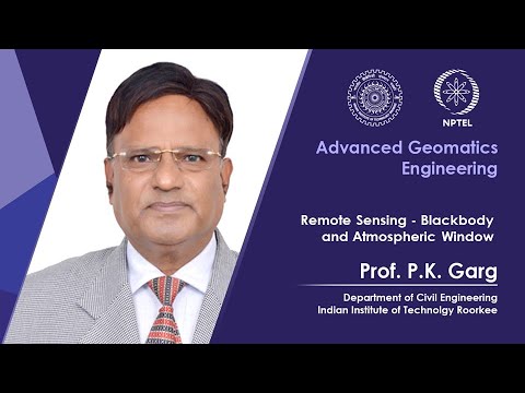 Lecture 16: Remote Sensing - Blackbody and Atmospheric Window