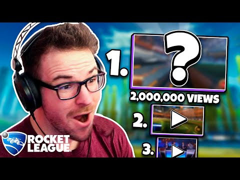 Reacting to the most viewed Rocket League clips of all time