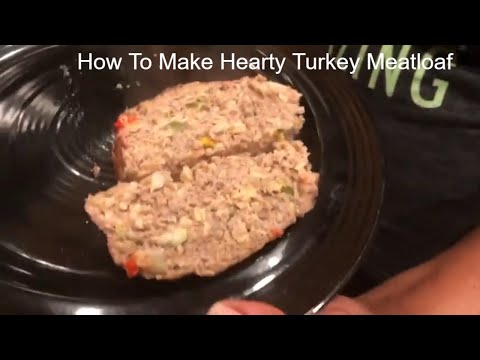 How To Make The Best HEALTHY Turkey Meatloaf | Egg Free!!!#turkeymeatloaf #meatloafrecipe #recipes