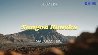 Download lagu Maduma Trio - Songon Bonekam  (Video Lirik) mp3