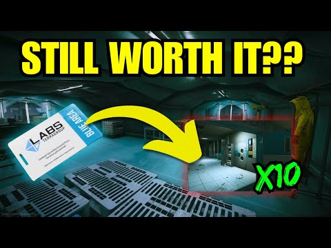 BLUE keycard on Labs? Yikes....   // Escape From Tarkov // Key Guide // LABS // BLUE Key Card