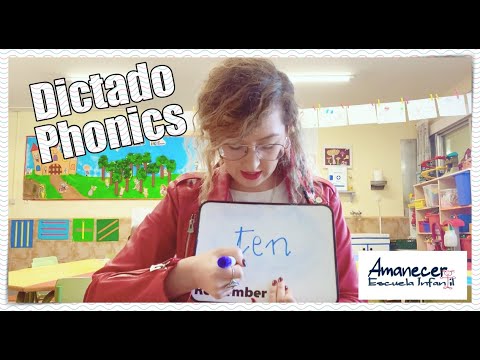 Dictado con Jolly Phonics.