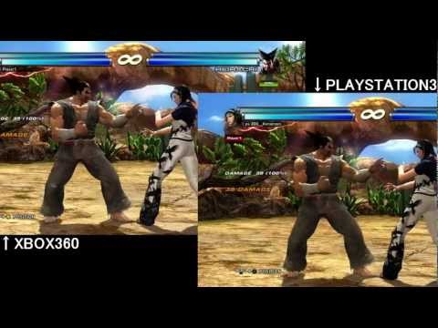 Tekken Tag Tournament 2 Dirt Comparison(knee)