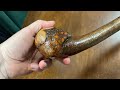 What a real blackthorn shillelagh looks like made from the root - McCaffreyCrafts