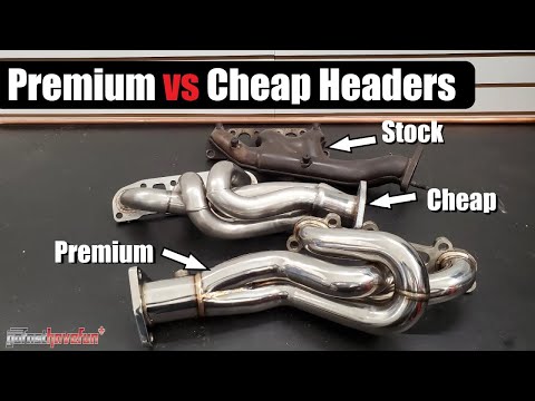 Premium vs Cheap Exhaust Headers | AnthonyJ350