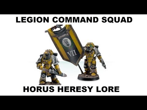 Command Squad - Legiones Astartes - Horus Heresy Lore and Background - Space marines - Warhammer 40K