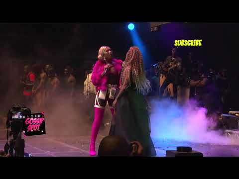 Rosa ree and spice diana amazing performance at her concert freedom city - KEYAMBUDDE