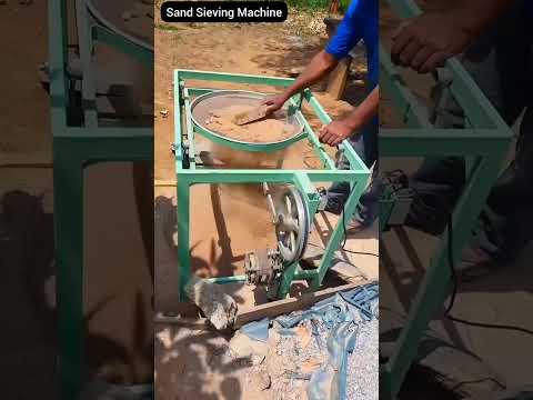 Best idea : Sand Sieving Machine #shorts