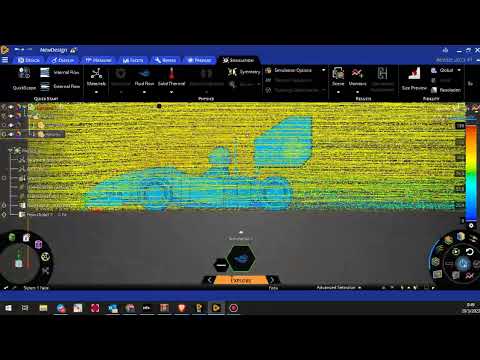 Ansys Discovery Live CFD Dinámica de fluidos computacional