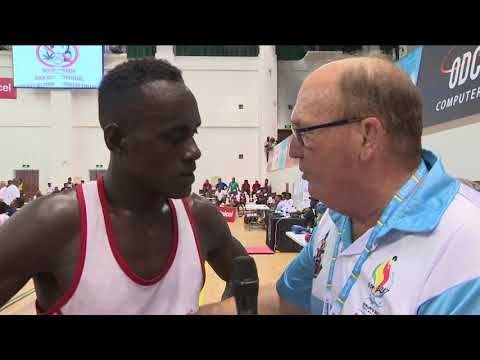 Pacific Mini Games Van2017 Boxing Mens LW60kg Kiribati vs Vanuatu