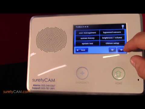 How to set up the Backlight Timeout Feature on your 2GIG Go!Control panel