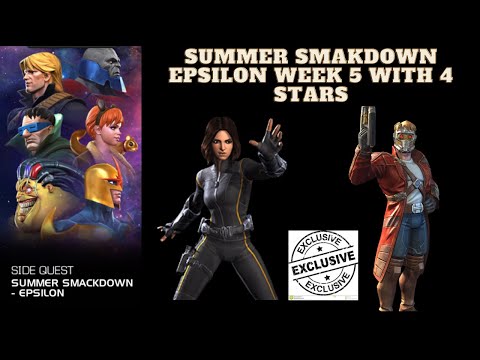 Summer SmackDown Epsilon with 4 stars (Itemless) - Marvel Contest Of Champions