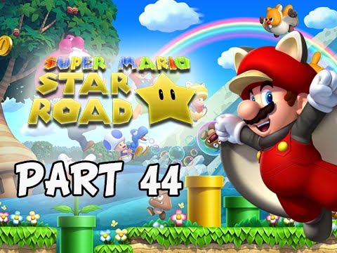New Super Mario Bros. Wii U Walkthrough - Part 44 SuperStar Road Adventures Gameplay