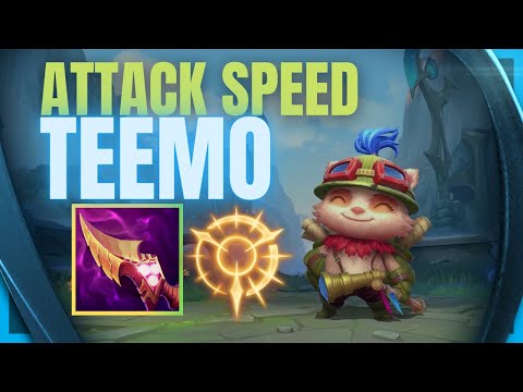 Attack Speed Teemo Top Lane - E Max with Press the Attack & Nashor's Tooth - Teemo Gameplay s11
