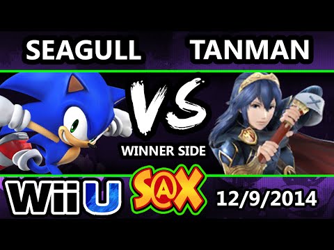 S@X - Tanman (Lucina) Vs. VGz | Seagull (Sonic) SSB4 Singles - Smash For Wii U