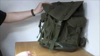 Alter BW Jäger Rucksack | Tasche Backpack Daybag Tagesrucksack