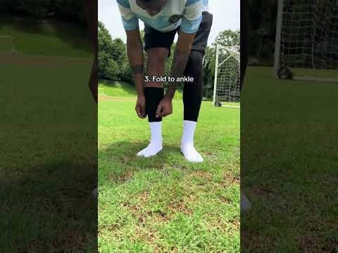 How to wear low socks in soccer ⚽️