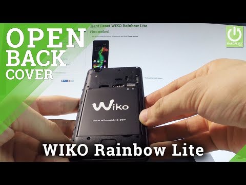 WIKO Rainbow Lite REMOVE BATTERY / FORCE RESTART