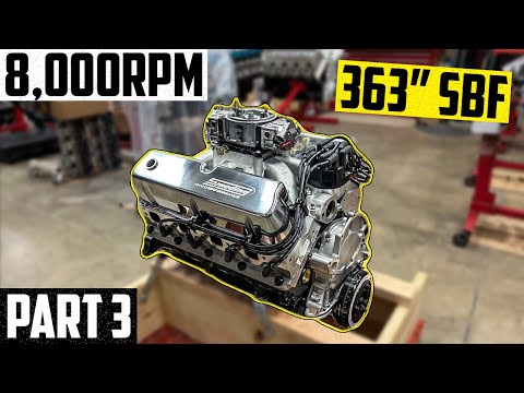 Dyno Testing The 8,000rpm 363\" Small Block Ford - Part 3
