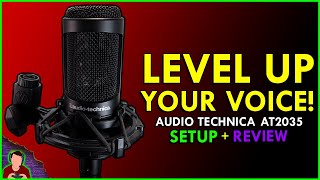 Video thumbnail for Audio Technica AT2035 XLR Mic Review - The Only Microphone You'll Need by Thomas Muehler