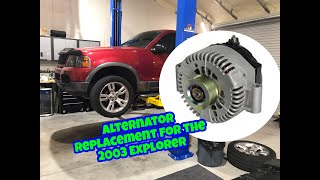 2003 Ford Explorer - Alternator diagnosis and replacement How To!
