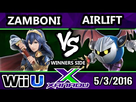 S@X 148 - Zamboni (Lucina) Vs. Airlift (Metaknight) SSB4 Tournament - Smash Wii U - Smash 4