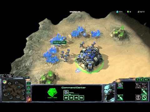 Starcraft 2: Warhounds as SCVs