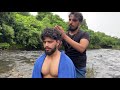 ASMR Head Massage In Forest With Water Sounds By ASMRYOGi Spa Meditation Sound