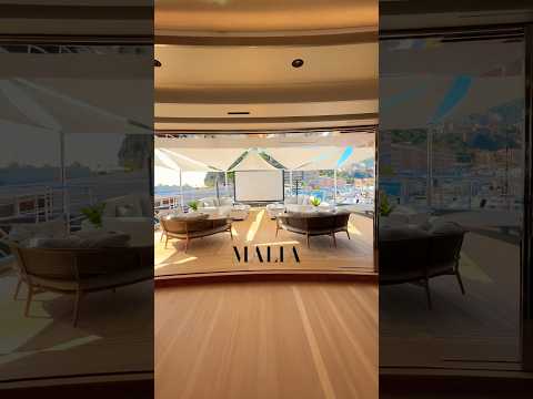 MALIA Yacht Exclusive 😍🛥️ #luxuryyacht #yachtcharter #interiordesign