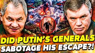 🔥PUTIN DIDN’T ESCAPE IN TIME?! HIS GENERALS TURNED TO DEADLY BETRAYAL! THE END OF THE WAR?!