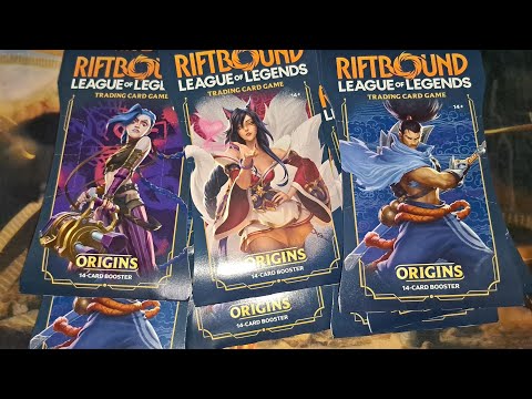Opening New Riftbound LoL TCG Blister Packs October 2025
