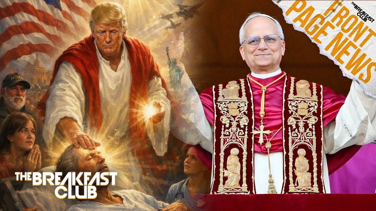 Trump Faces Backlash For Posting AI Photo Of Himself As Jesus & Criticizing Pope Leo