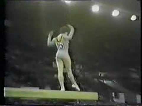 Teodora Ungureanu - 1978 Coca Cola International - Balance Beam