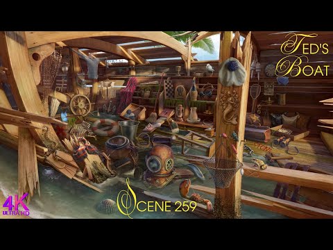 June's Journey Scene 259 | Vol 1 Ch 52 | Ted's Boat | Full Mastered Scene | 4K