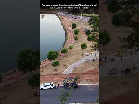 SÃO LUÍS DE MONTES BELOS GOIÁS, PROJETO VISÃO AÉREA - REVITALIZAÇÃO DO PARQUE MUNICIPAL JOSIAS ALVES