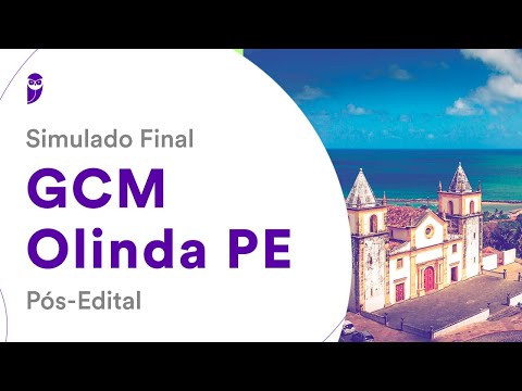 Simulado Final GCM Olinda PE – Pós-Edital – Correção