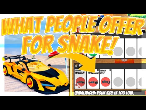 What People Offer For Snake On ROBLOX Jailbreak!