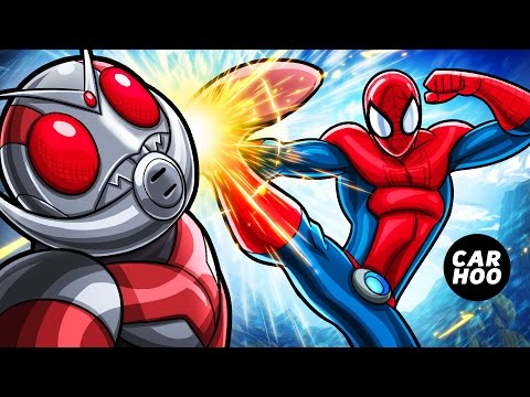 MASKED SPIDER Ep02 - Spider-man vs Antman Fist Fight !!!! ?Marvel's Spider-man Parody?