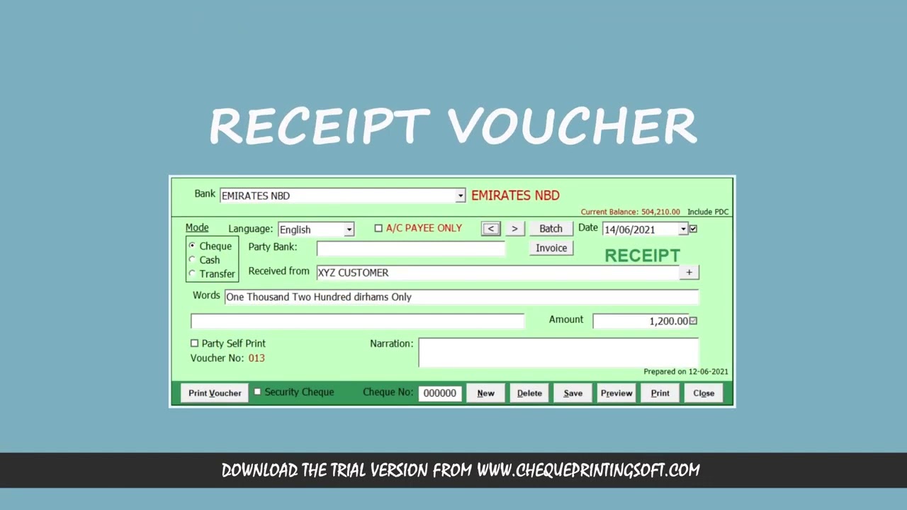 eMatrix Cheque Printing Software.Call to find out more 0509200675