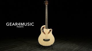 Video thumbnail for Roundback Electro Acoustic Bass Guitar by Gear4music | Gear4music demo by Gear4music Guitars