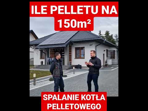 ILE SPALA PIEC PELETU W DOMU 150 m² | SPALANIE W KOTLE NA #pelet | #opinia o #biowin #ogrzewanie