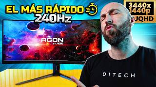 AOC CU34G4Z 🔥 Monitor Ultrawide 34" 240Hz 1440p SUPER RAPIDO!!!