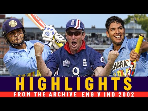 A Sehwag Special, THAT Kirtley Catch & Yuvi Announces Himself! | Classic ODI | England v India 2002