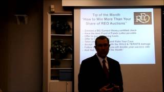 Tip of the Month- How to Win More Than Your Share of REO Auctions by Dennis Henson