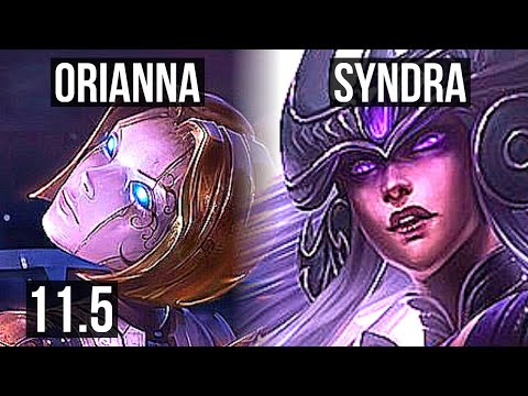 ORIANNA vs SYNDRA (MID) | Rank 4 Ori, 5/1/13 | KR Challenger | v11.5