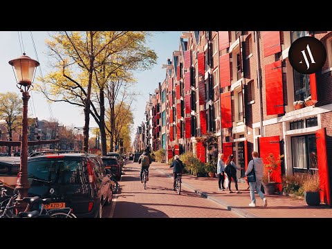 Walking the Brouwersgracht, Amsterdam, 4K 60FPS